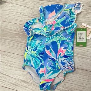 Lilly Pulitzer toddler swim suit bnwt
